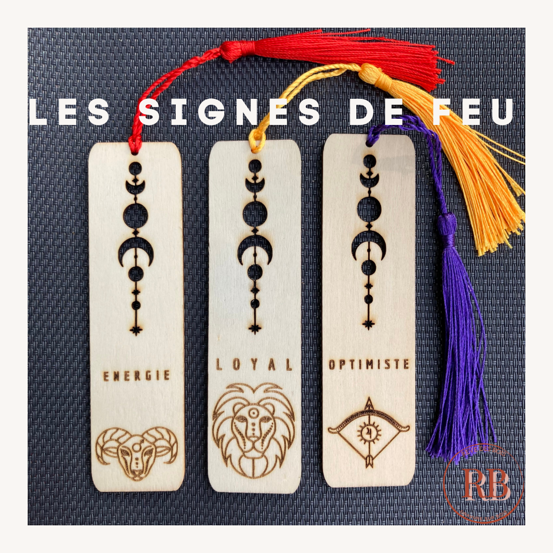 Marque-pages signe astrologique